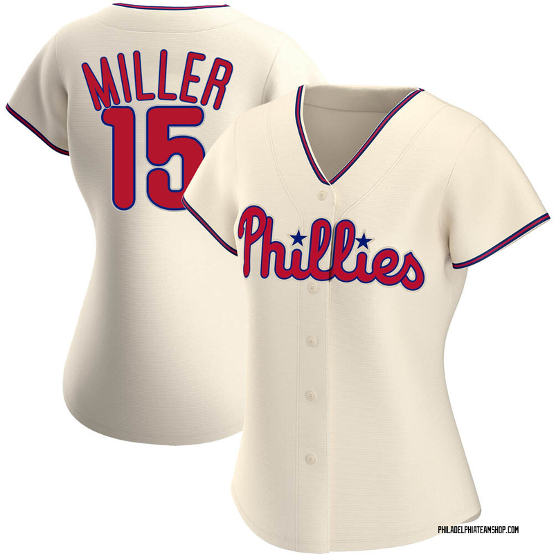 Brad Miller Youth Philadelphia Phillies Alternate Jersey - Cream