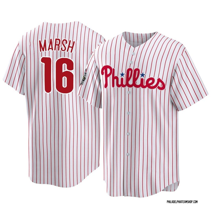 Brandon Marsh Men's Replica Philadelphia Phillies Cream Alternate