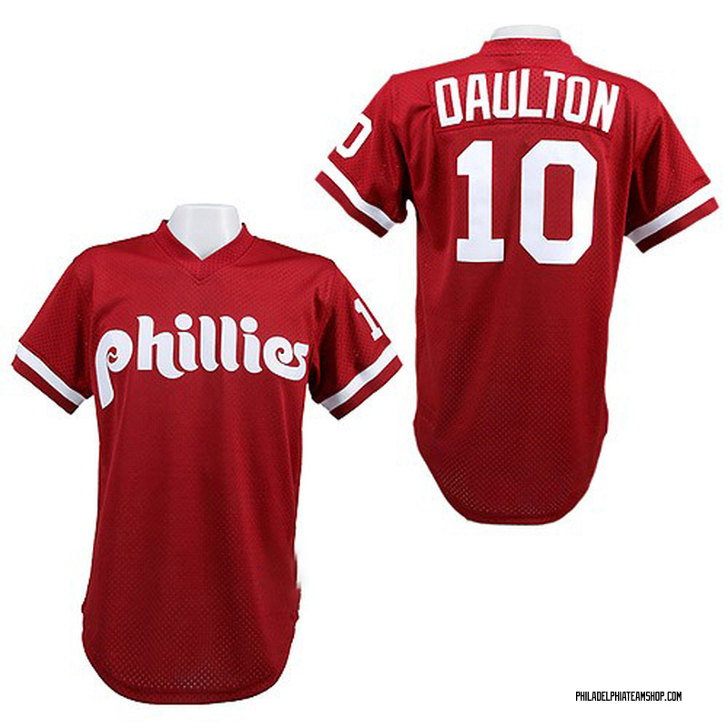 Mitchell & Ness Darren Daulton Philadelphia Phillies Batting