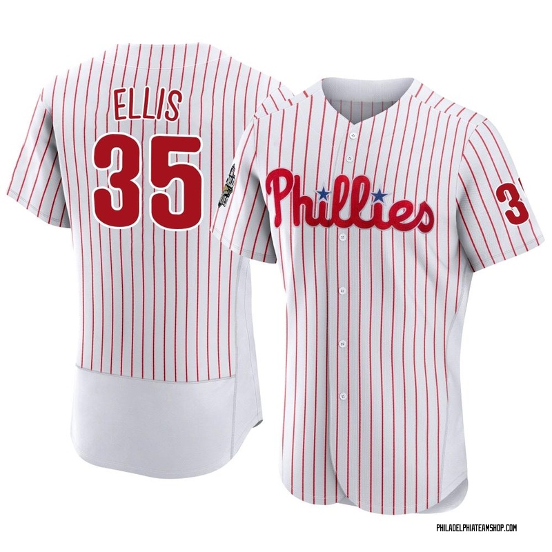 Drew Ellis Men's Authentic Philadelphia Phillies Red Alternate Jersey - Philadelphia  Store