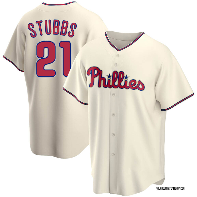 Men's Philadelphia Phillies Nike Cream Alternate Replica Team Jersey