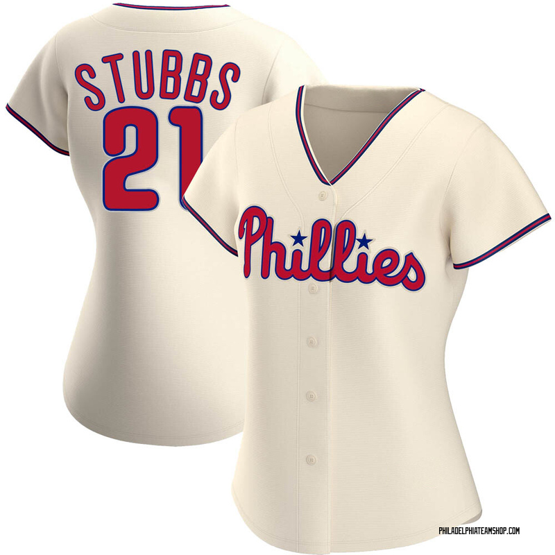 Garrett Stubbs Men's Authentic Philadelphia Phillies Red Alternate