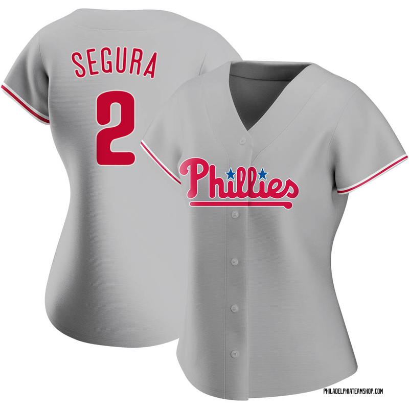 Men's Philadelphia Phillies Jean Segura Majestic White Home Official Player  Jersey