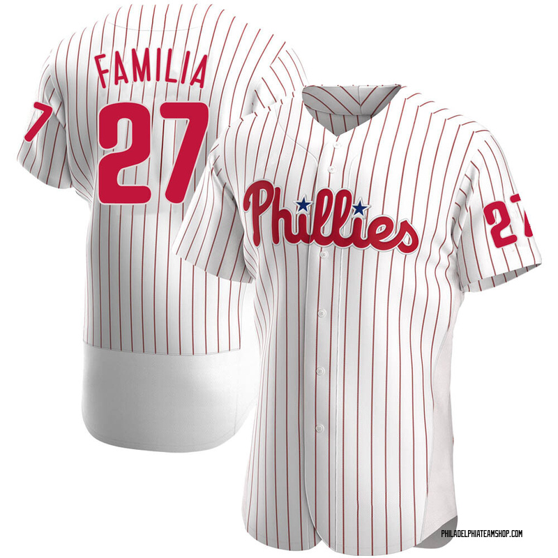 Jeurys Familia Men's Philadelphia Phillies Home Jersey - White Authentic