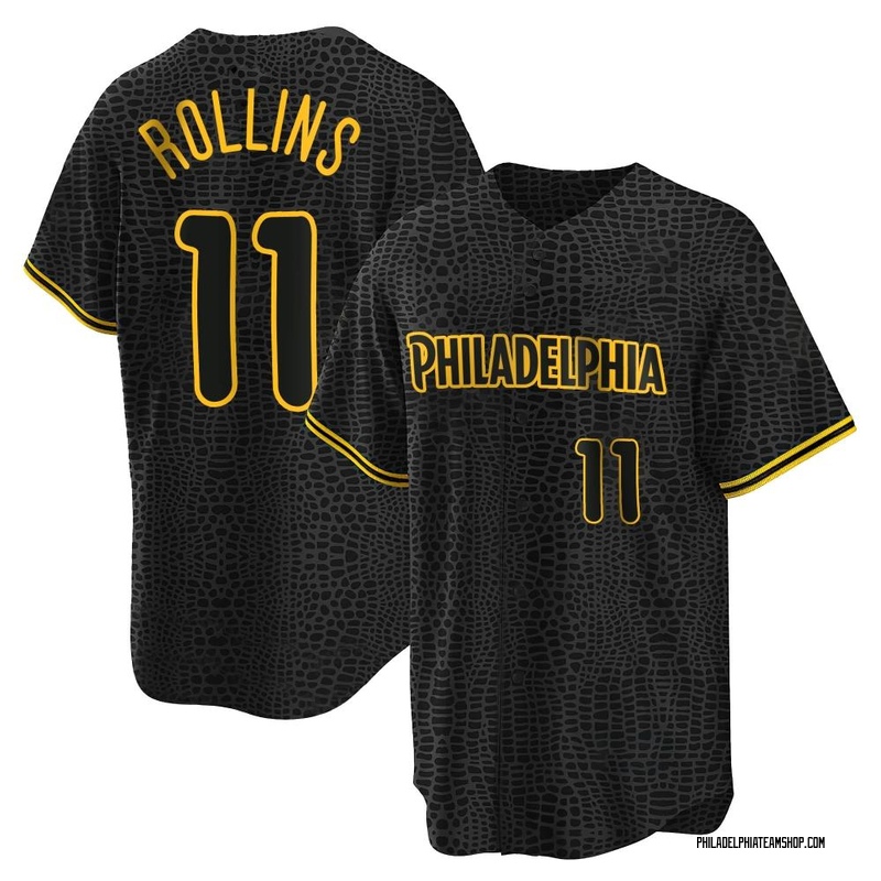 Jimmy Rollins Jersey - Philadelphia Phillies Adult Home Jersey
