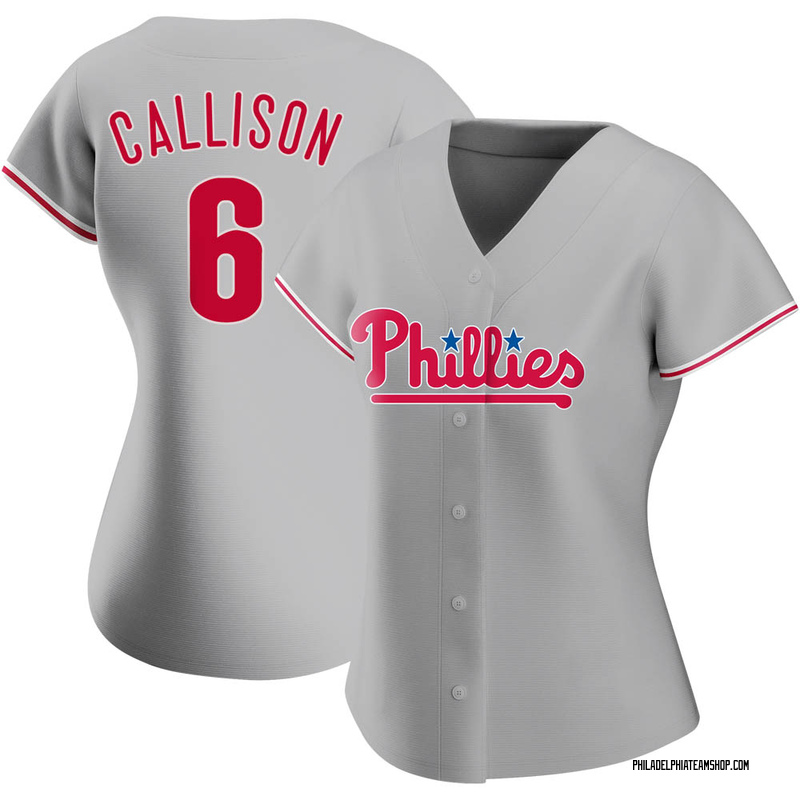 Johnny Callison 1964 Philadelphia Phillies Mitchell & Ness Authentic  Throwback Jersey - Cream