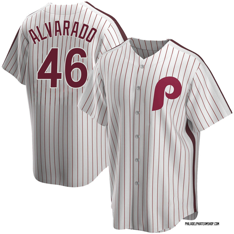 Men's Philadelphia Phillies Nike White Home Replica Custom Jersey