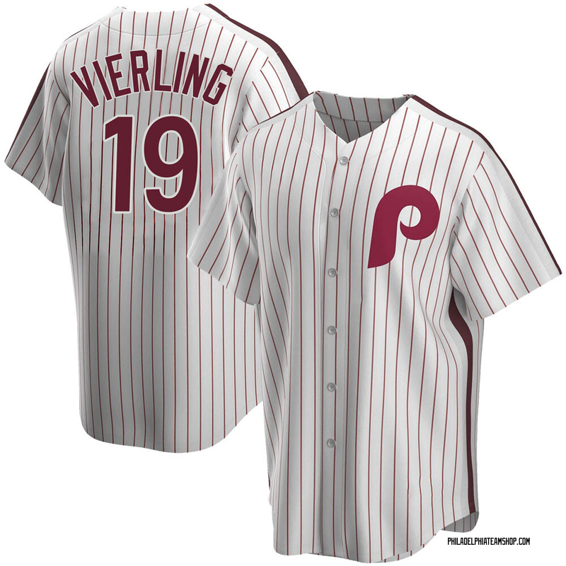 Matt Vierling Philadelphia Phillies Home White Baseball Player Jersey —  Ecustomily