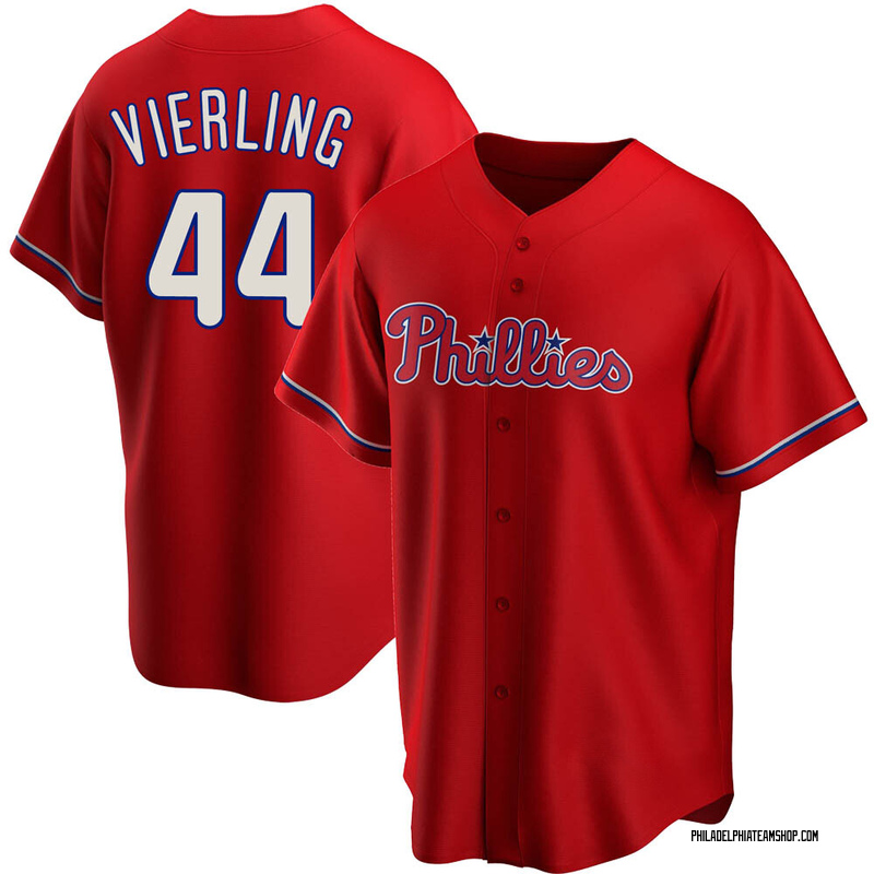 Matt Vierling Youth Philadelphia Phillies Alternate Jersey - Black