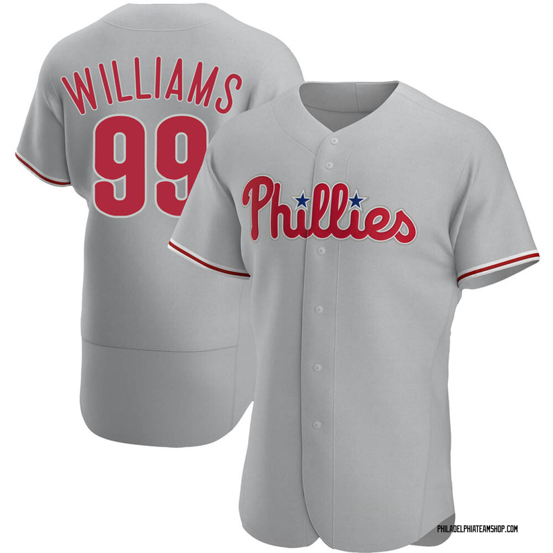 Mitch Williams Men's Philadelphia Phillies 2022 World Series Home Jersey -  White Authentic