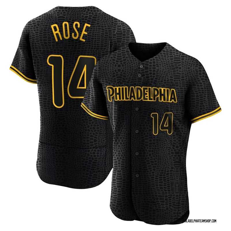 Pete Rose Philadelphia Phillies Throwback Away Jersey – Best Sports Jerseys