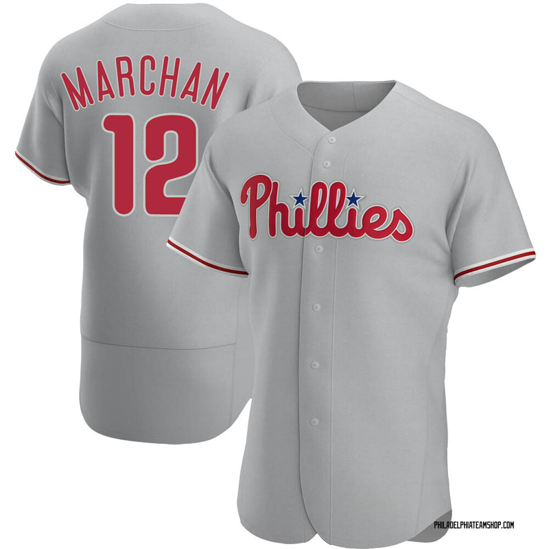 Philadelphia Phillies Nike Home Authentic Custom Jersey - White