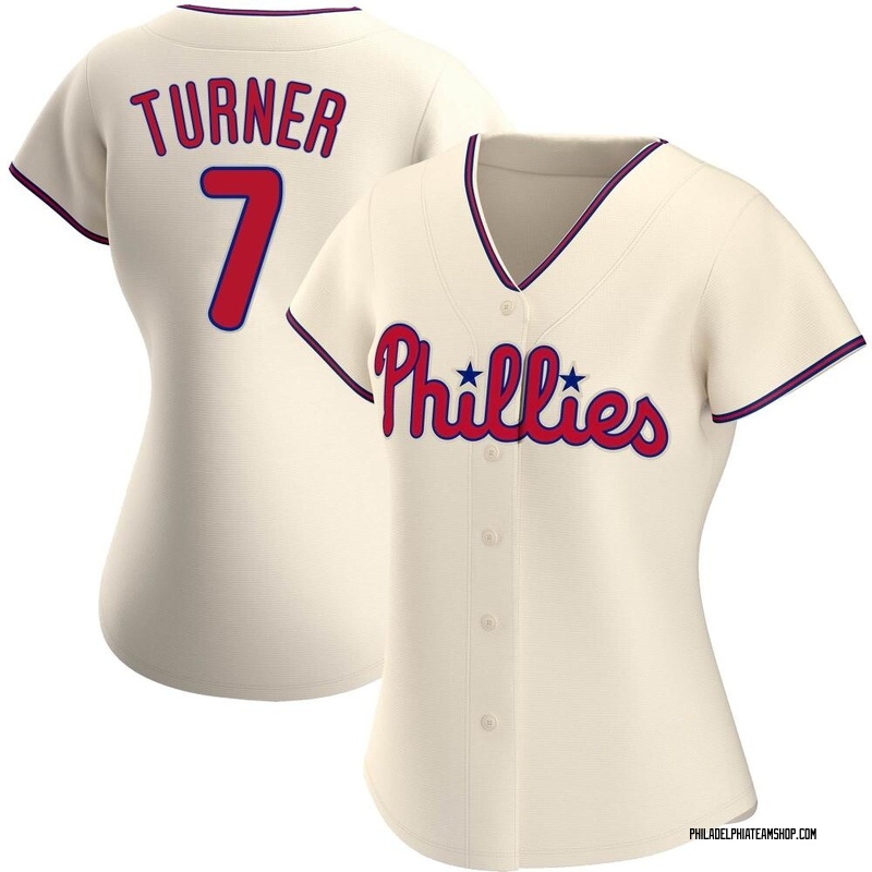 Trea Turner YOUTH Philadelphia Phillies Jersey cream