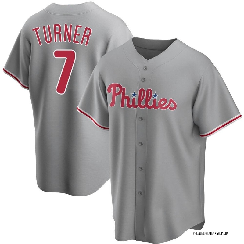 Trea Turner Youth Washington Nationals Alternate Jersey - Black Holographic  Replica