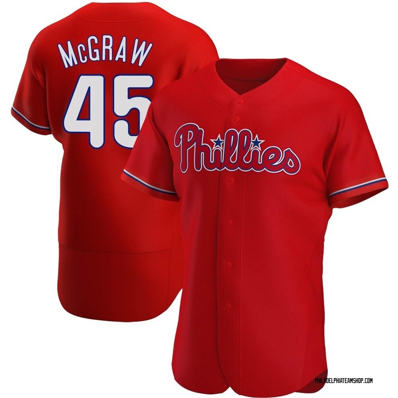 Tug McGraw Philadelphia Phillies Blue Throwback Jersey – Best Sports Jerseys