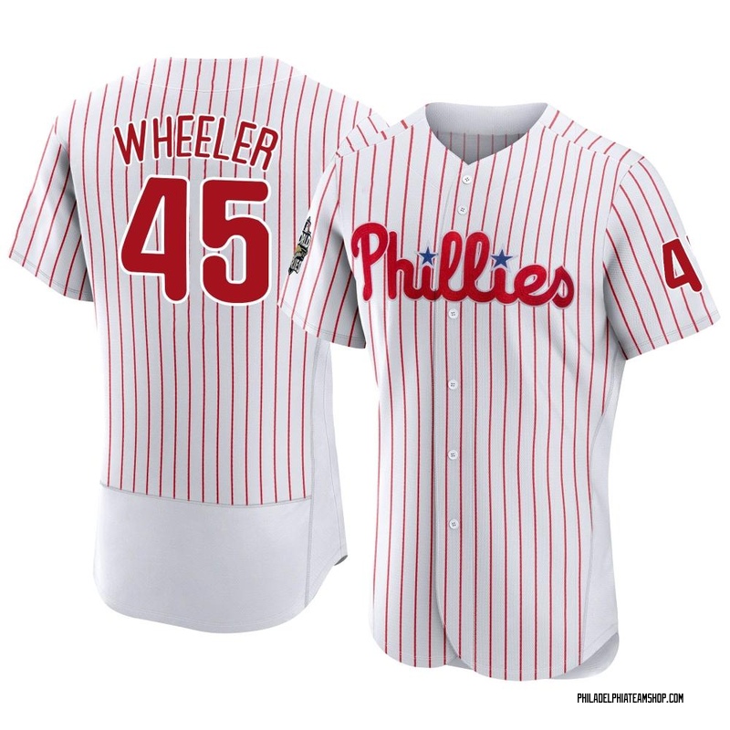 Zack Wheeler Philadelphia Phillies Alternate Red Baseball Player Jerse —  Ecustomily